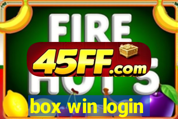 box win login